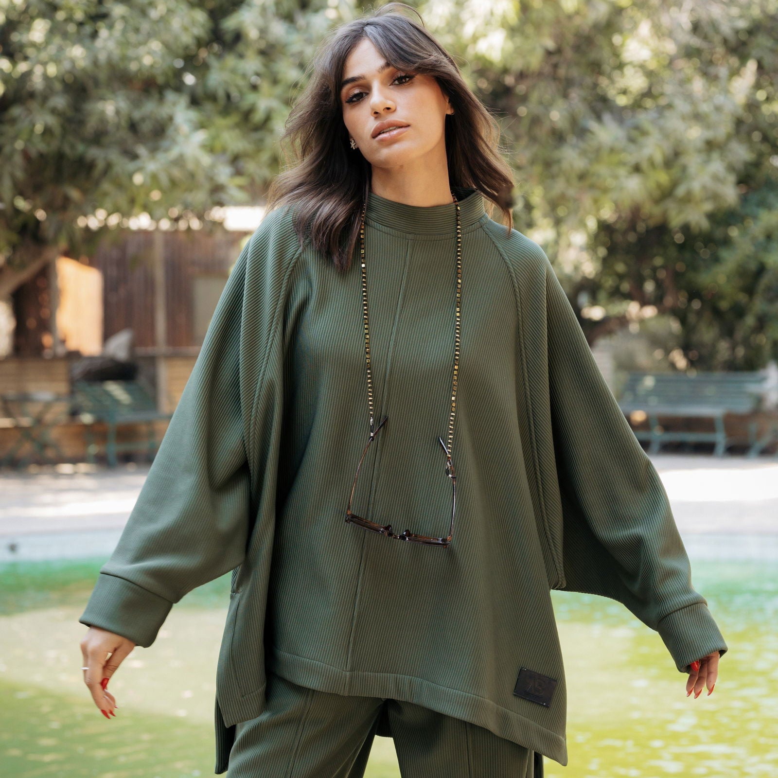 All Time Set Olive - AB Essential Women Wear