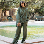 All Time Set Olive - AB Essential Women Wear