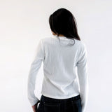 Aura Top Off White - AB Essential Women Wear