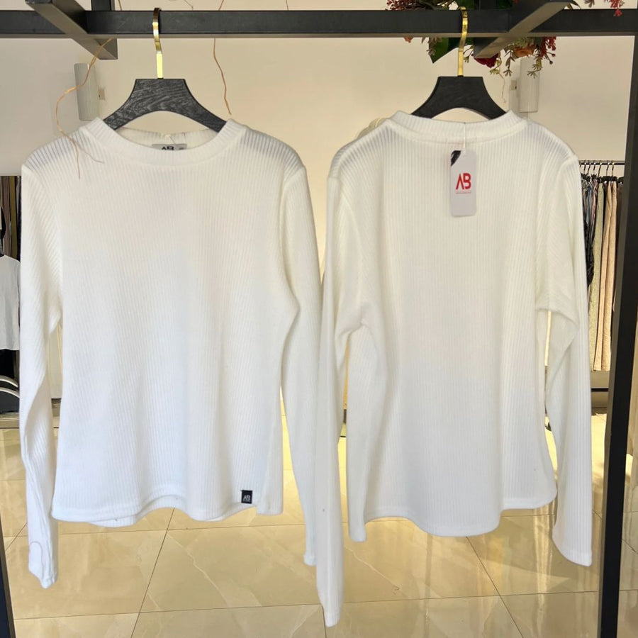 Aura Top Off White - AB Essential Women Wear