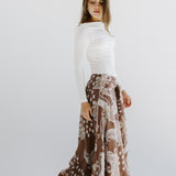 Boho Skirt Brown