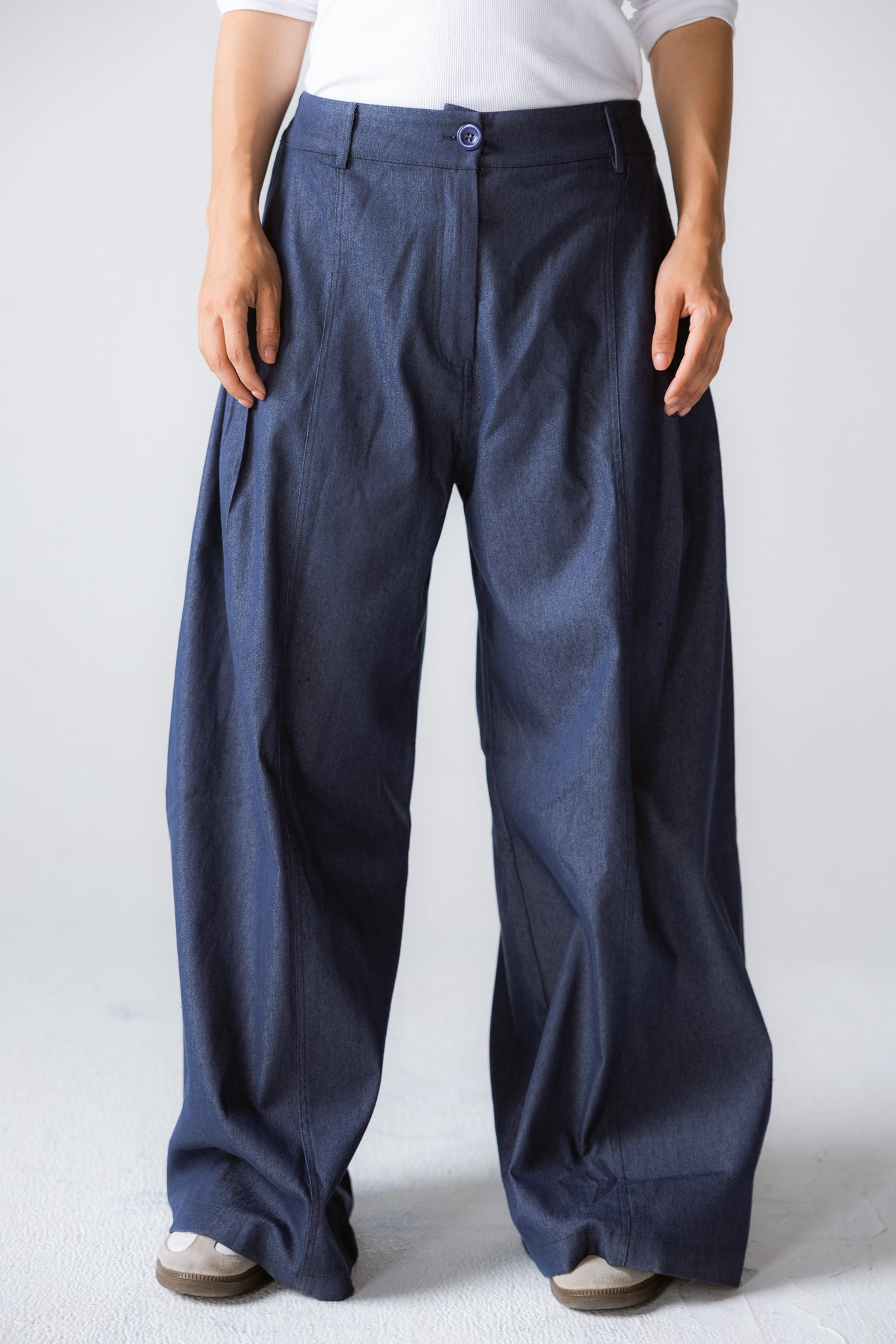 Day Light Denim Pants Dark Blue