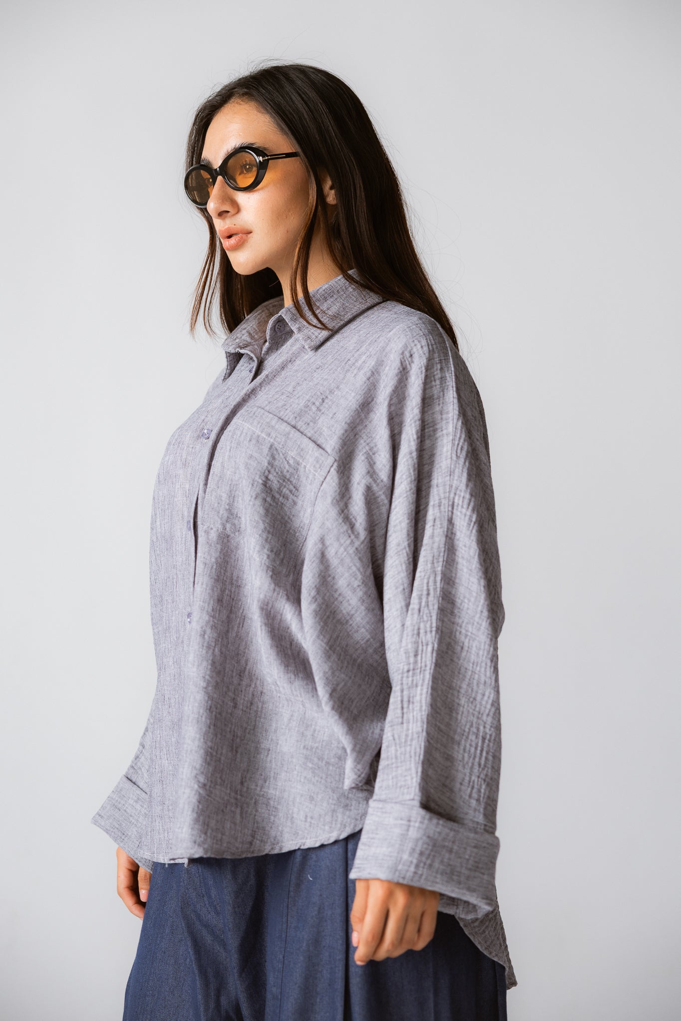 Must Have Linen Shirt Grey