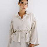 Bloom Blouse Beige
