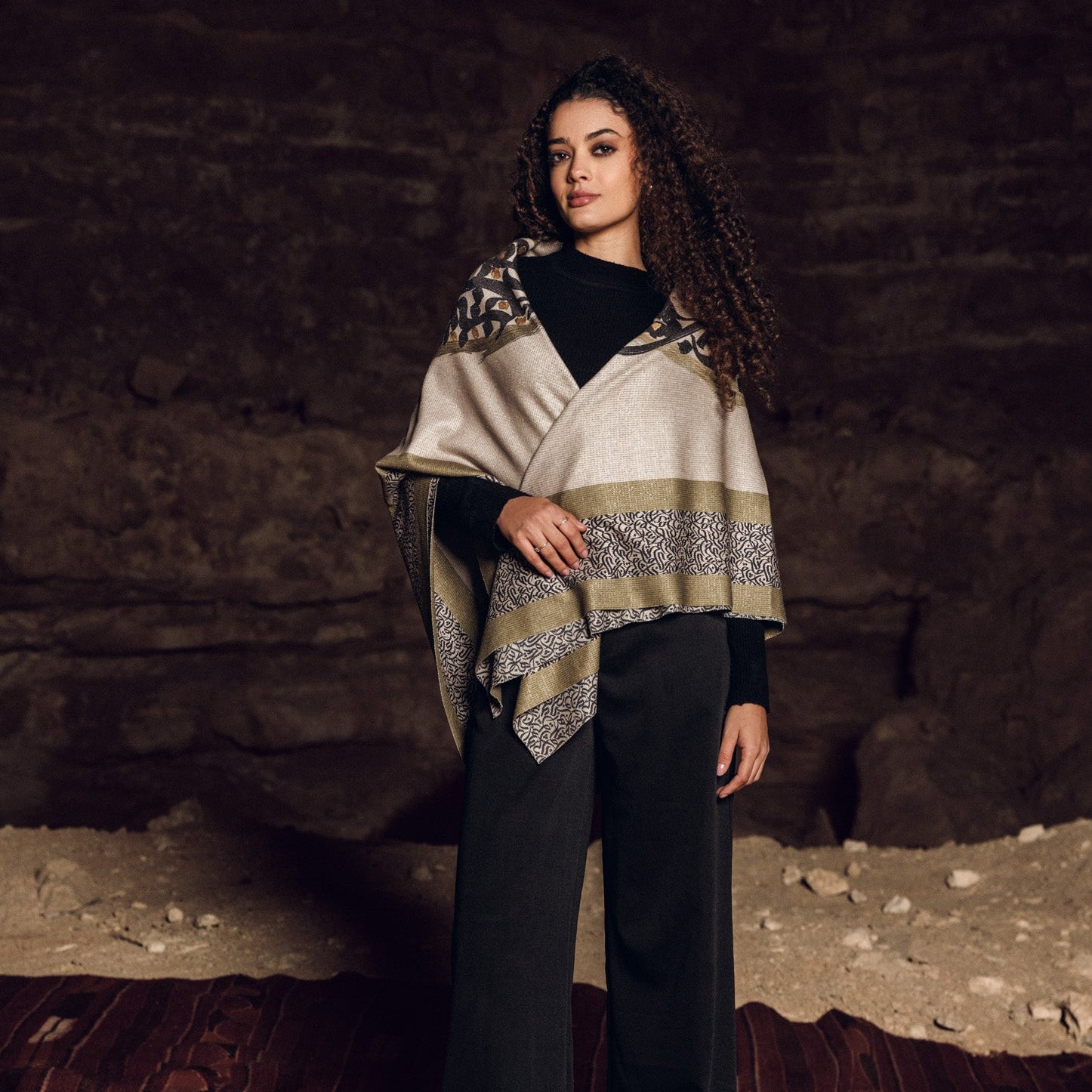 Bird Wool Scarf - AB Essential Women Wear