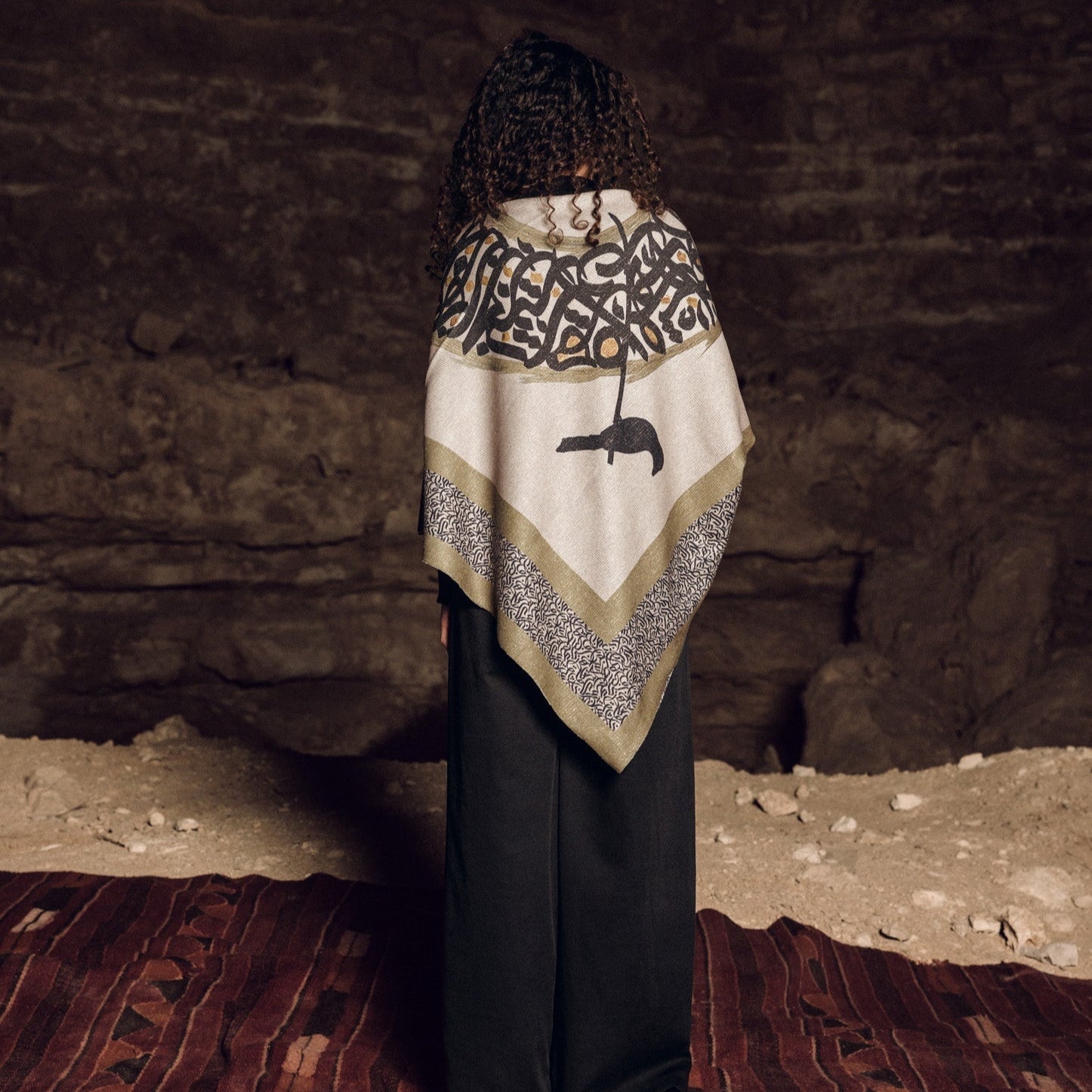 Bird Wool Scarf - AB Essential Women Wear