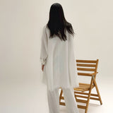 Breeze Raw Set White - AB Essential Women Wear