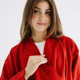 Linen Air Top Red