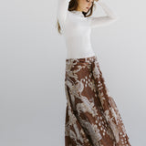 Boho Skirt Brown