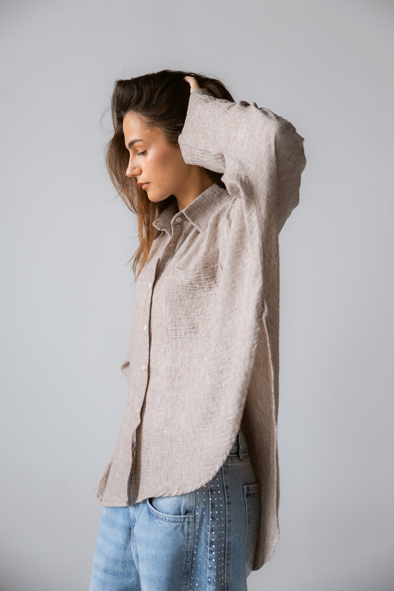 Must Have Linen Shirt Beige