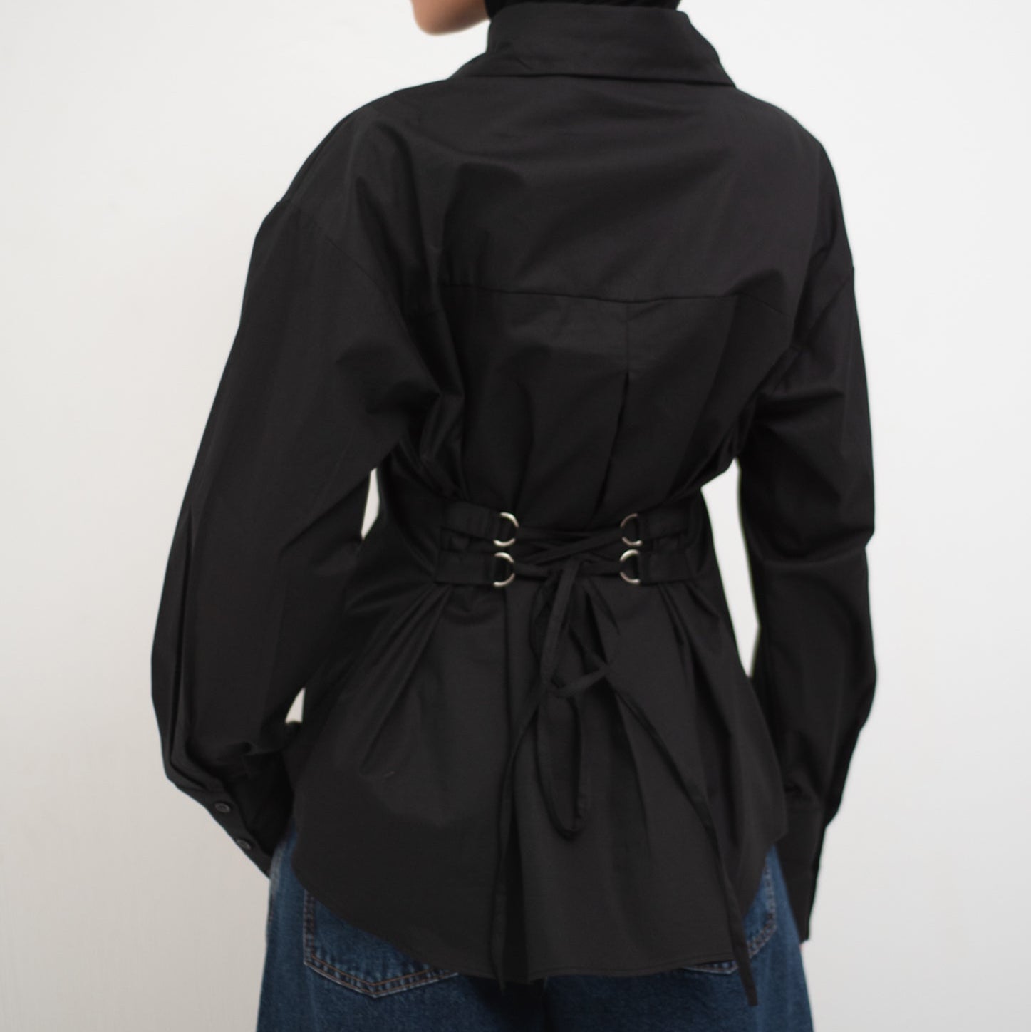 Cairo Shirt Black - AB Essential Women Wear