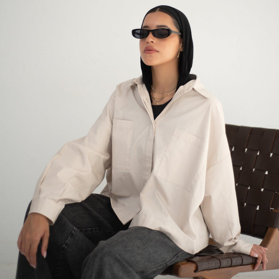 Cairo Shirt Caramel - AB Essential Women Wear