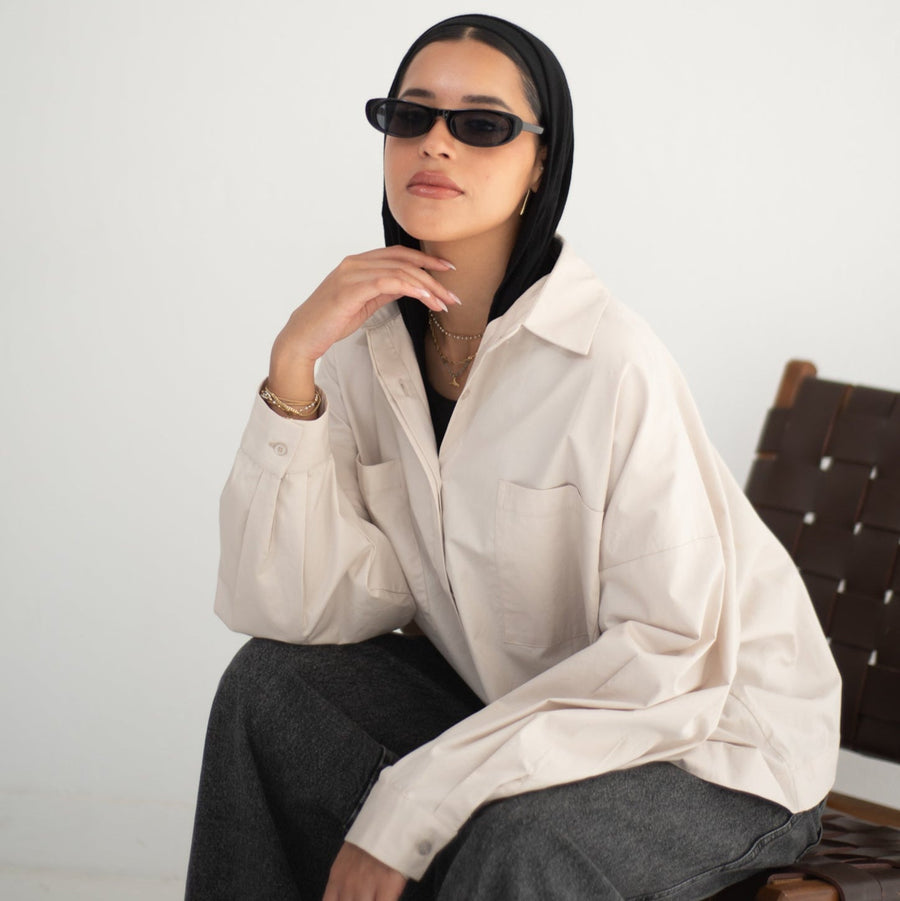 Cairo Shirt Caramel - AB Essential Women Wear