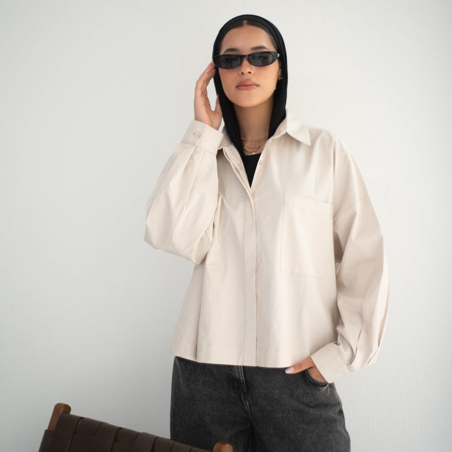 Cairo Shirt Caramel - AB Essential Women Wear