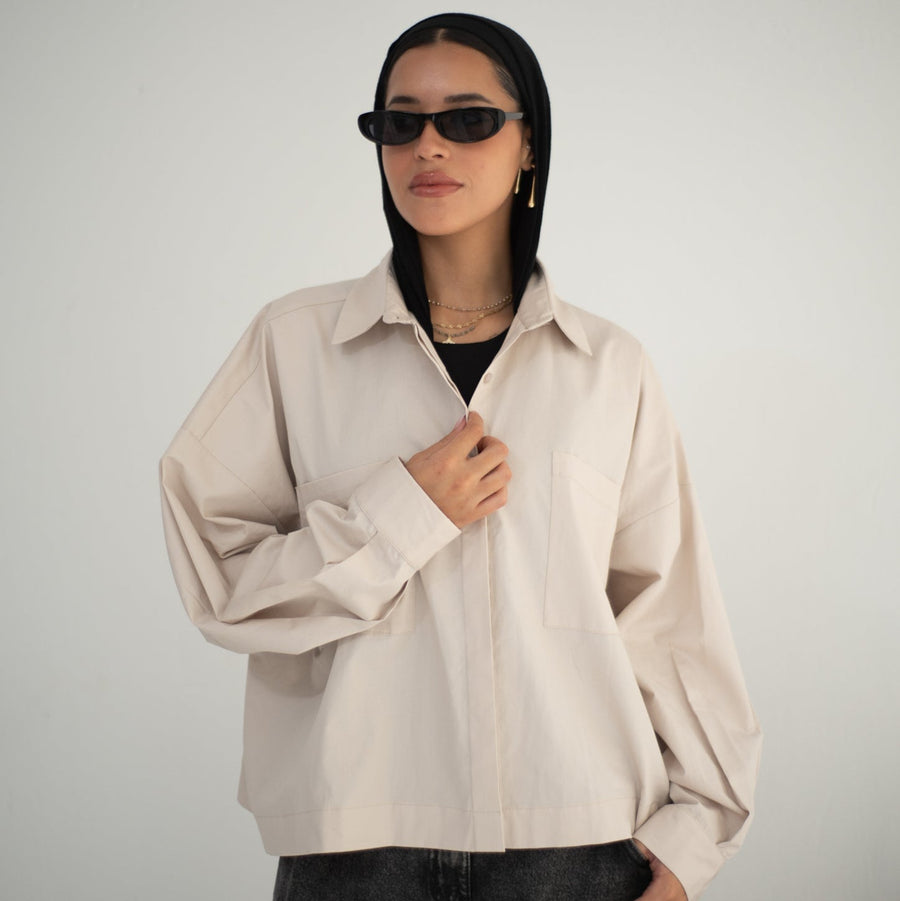 Cairo Shirt Caramel - AB Essential Women Wear