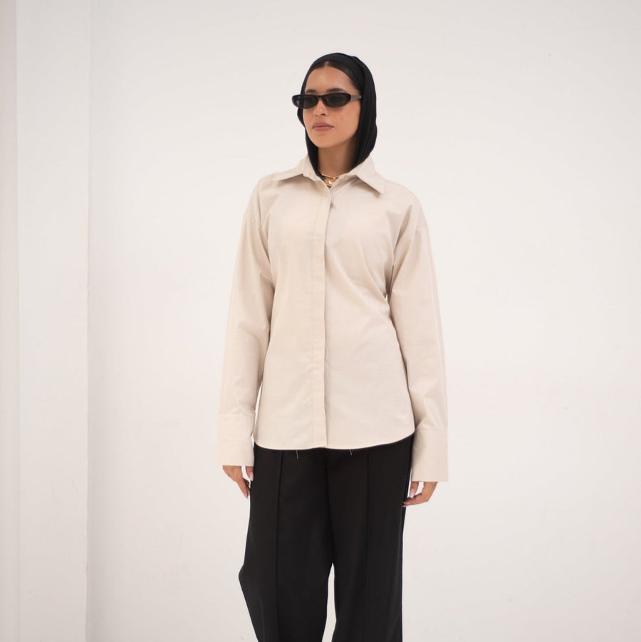 Cairo Shirt Caramel - AB Essential Women Wear