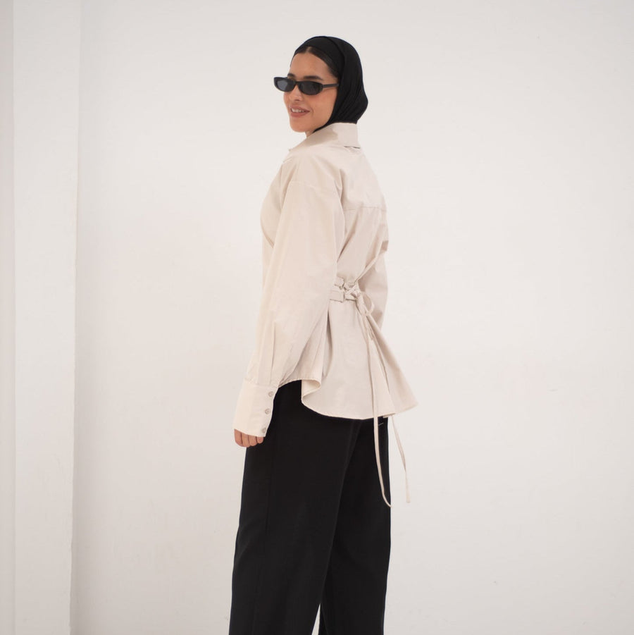 Cairo Shirt Caramel - AB Essential Women Wear