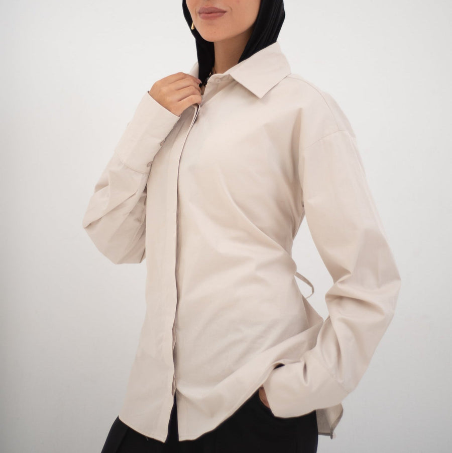 Cairo Shirt Caramel - AB Essential Women Wear