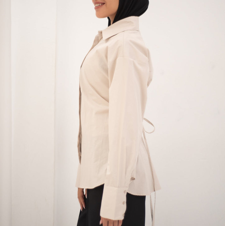Cairo Shirt Caramel - AB Essential Women Wear