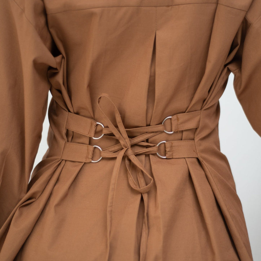 Cairo Shirt Choco - AB Essential Women Wear
