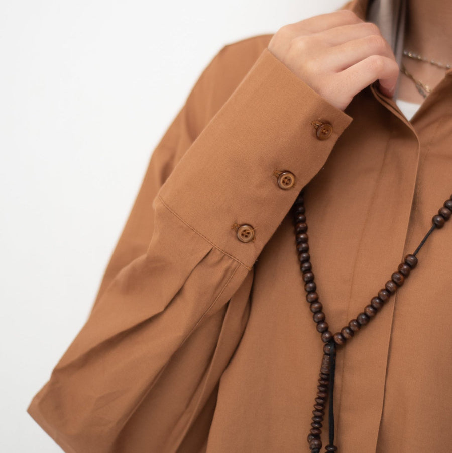 Cairo Shirt Choco - AB Essential Women Wear