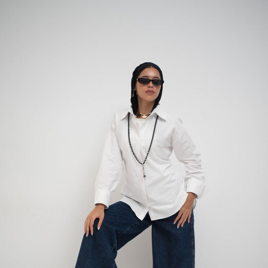 Cairo Shirt Cloud - AB Essential Women Wear