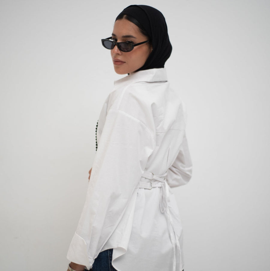 Cairo Shirt Cloud - AB Essential Women Wear