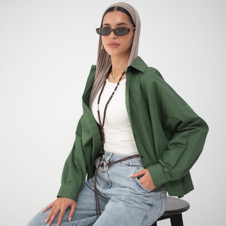 Cairo Shirt Grass - AB Essential Women Wear