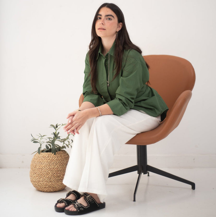 Cairo Shirt Grass - AB Essential Women Wear