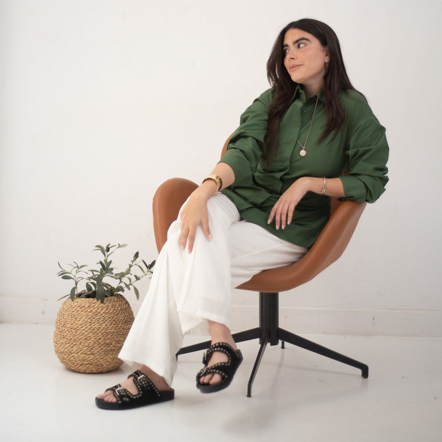 Cairo Shirt Grass - AB Essential Women Wear