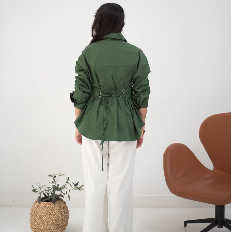 Cairo Shirt Grass - AB Essential Women Wear