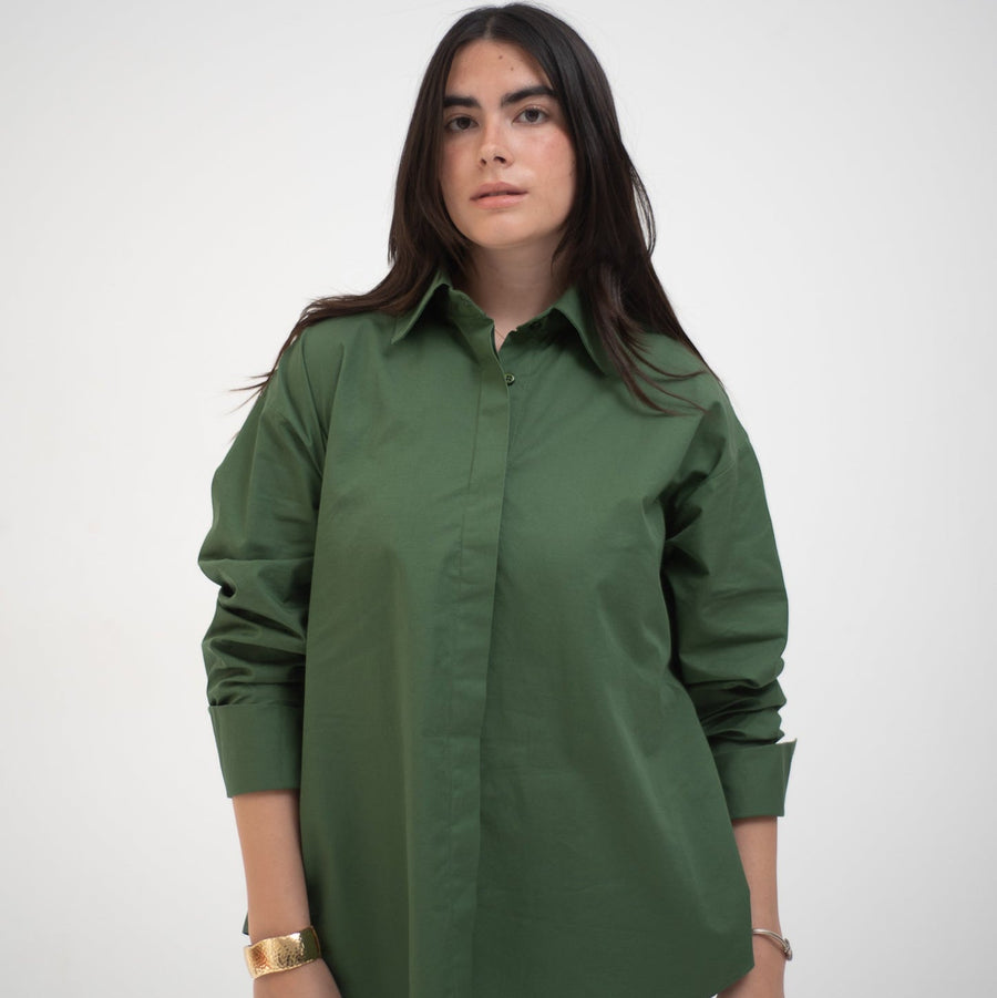 Cairo Shirt Grass - AB Essential Women Wear