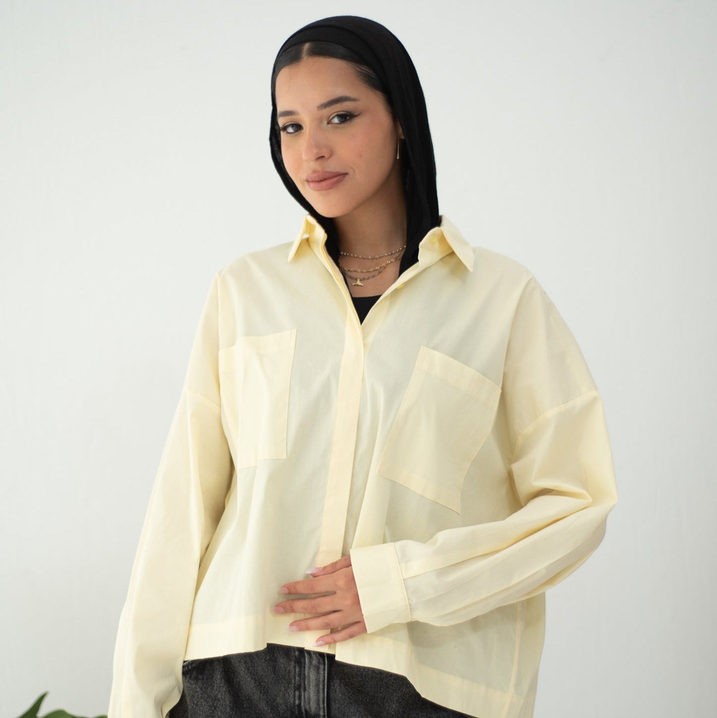 Cairo Shirt Lemon - AB Essential Women Wear