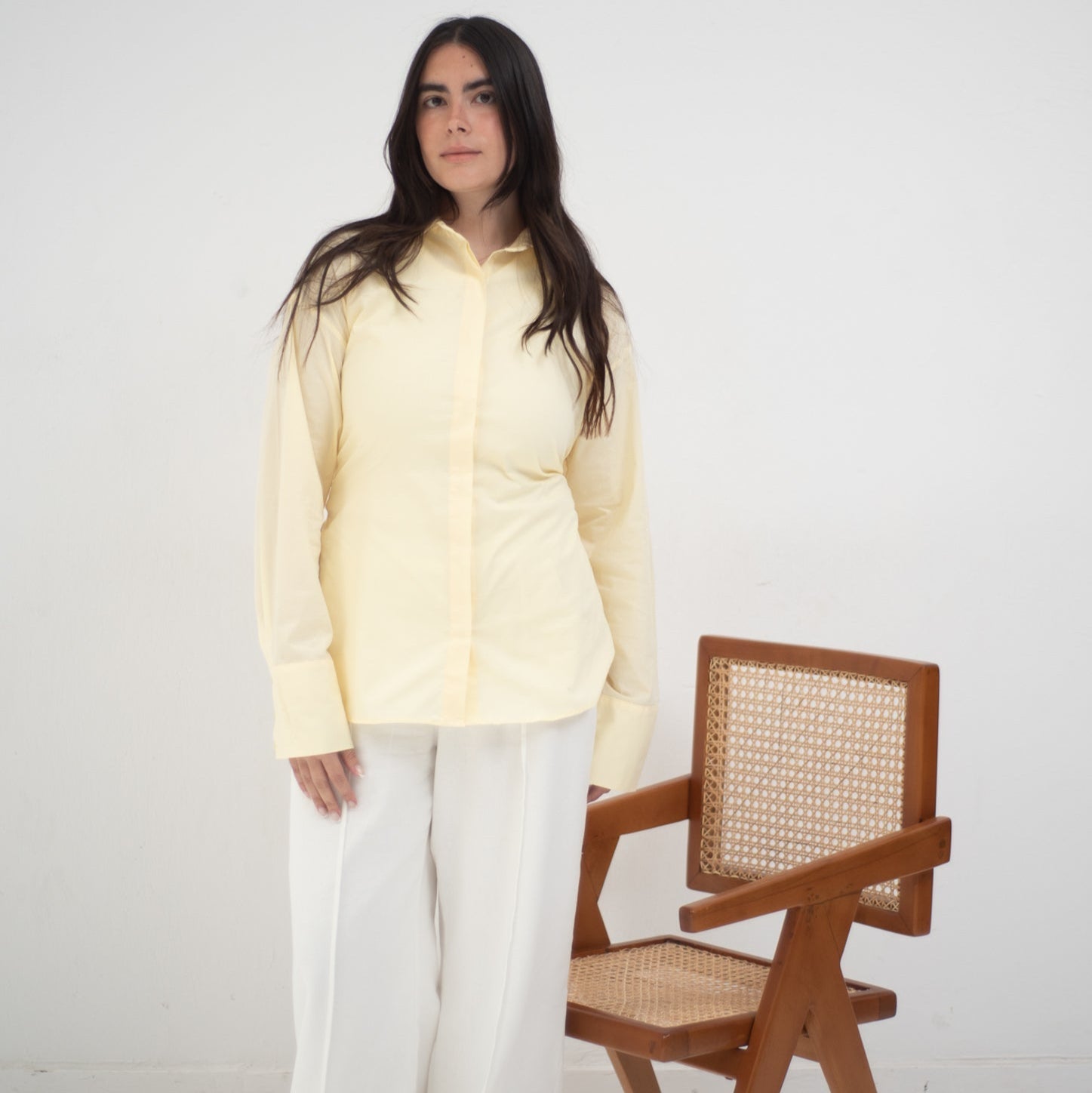 Cairo Shirt Lemon - AB Essential Women Wear