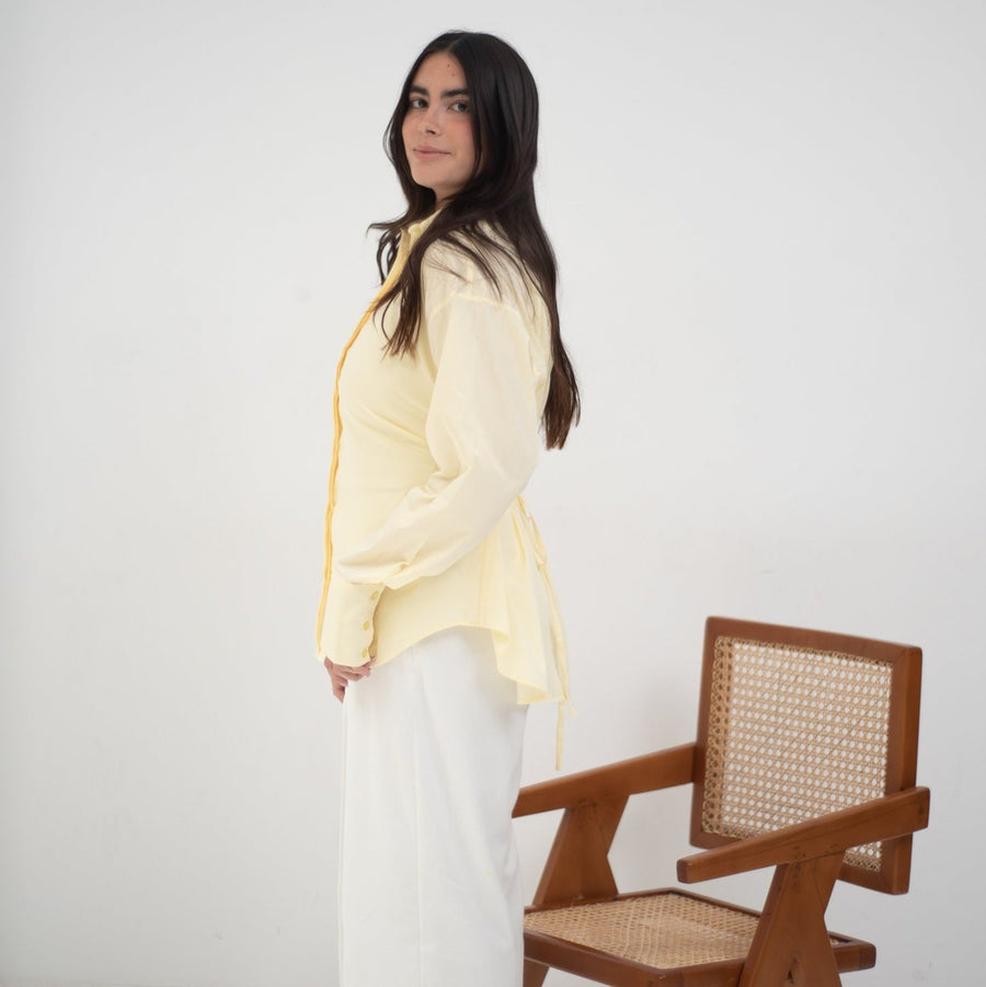 Cairo Shirt Lemon - AB Essential Women Wear