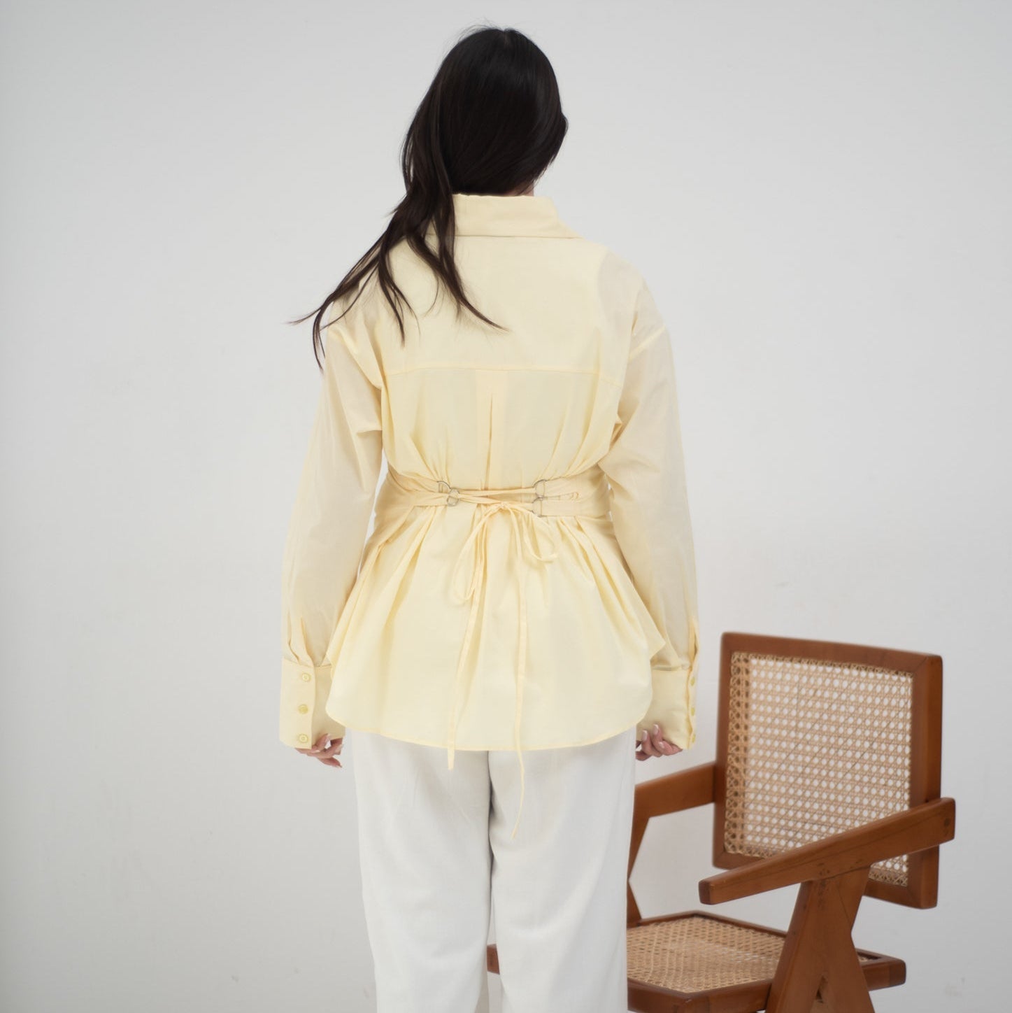 Cairo Shirt Lemon - AB Essential Women Wear