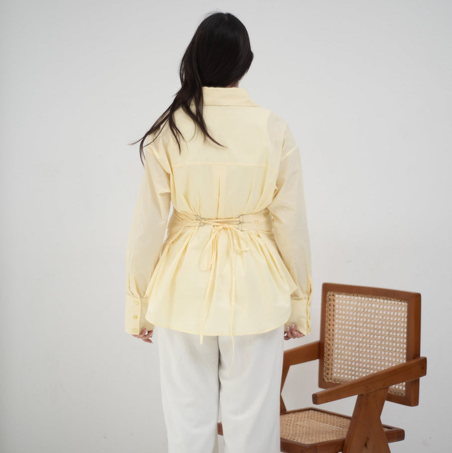 Cairo Shirt Lemon - AB Essential Women Wear
