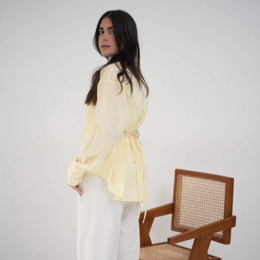 Cairo Shirt Lemon - AB Essential Women Wear