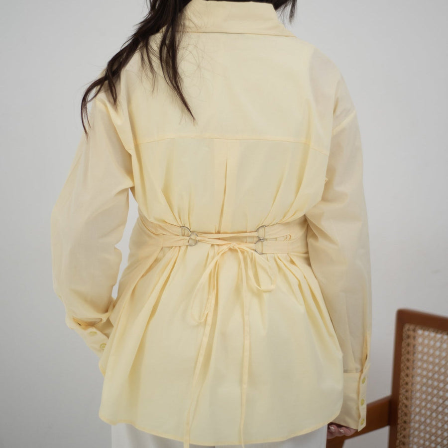 Cairo Shirt Lemon - AB Essential Women Wear