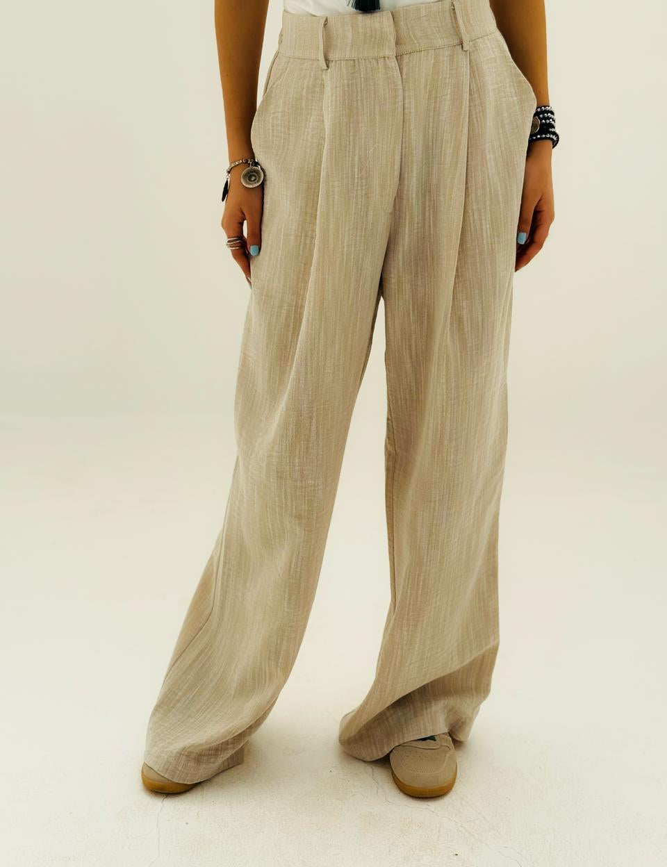 Comfort Pants Dark Beige - AB Essential Women Wear