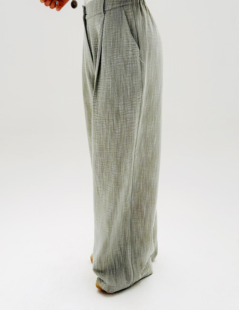 Comfort Pants Greenish - AB Essential Women Wear