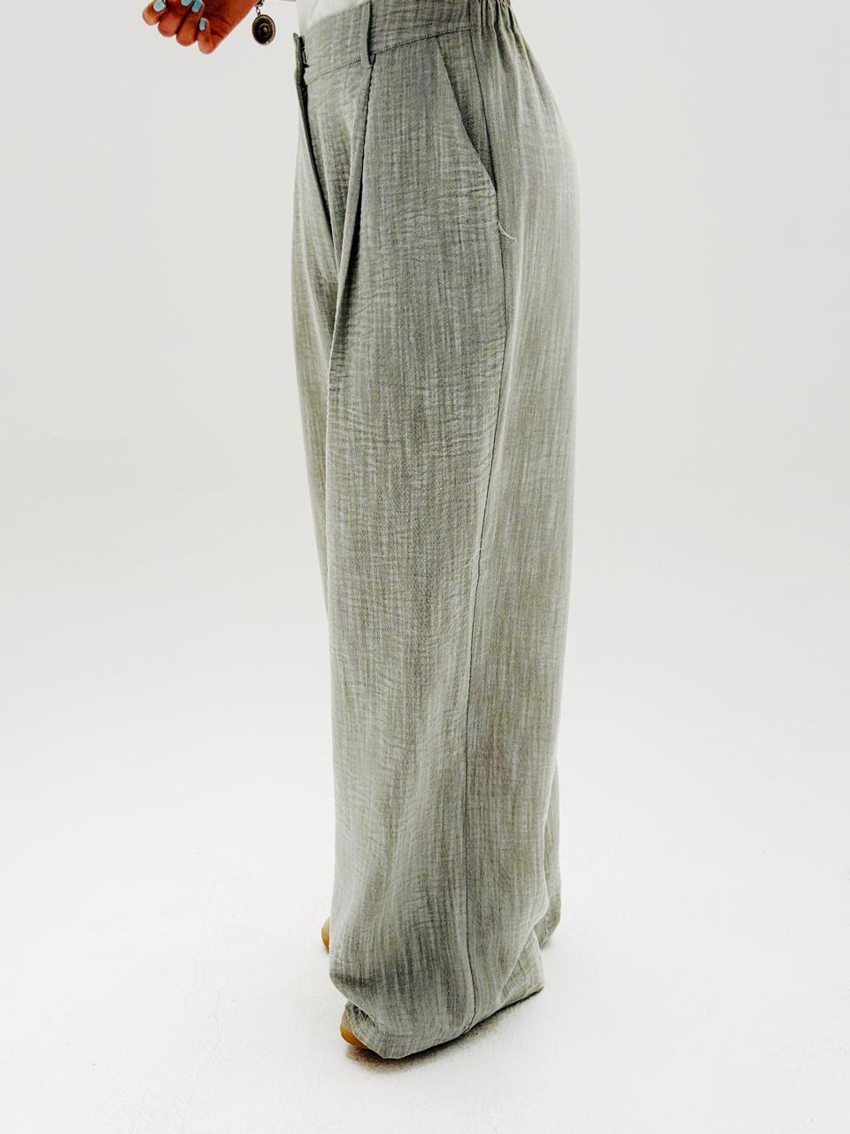 Comfort Pants Greenish - AB Essential Women Wear