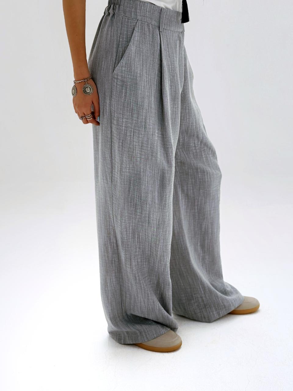Comfort Pants Grey - AB Essential Women Wear