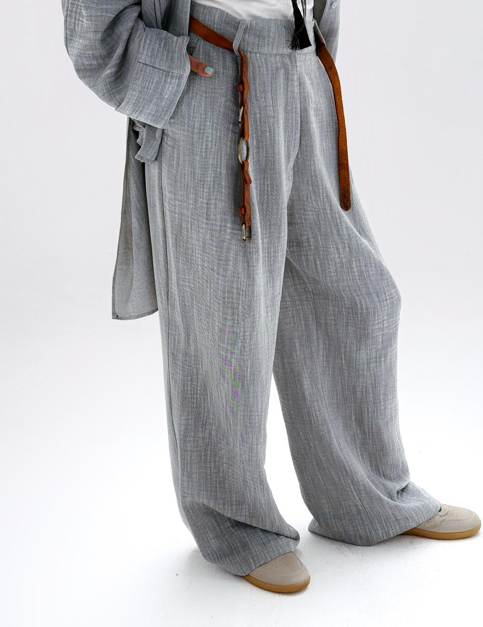 Comfort Pants Grey - AB Essential Women Wear