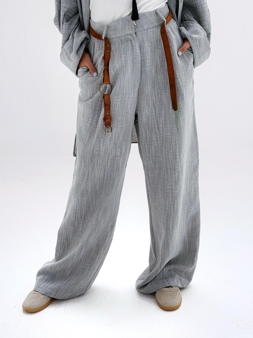 Comfort Pants Grey - AB Essential Women Wear