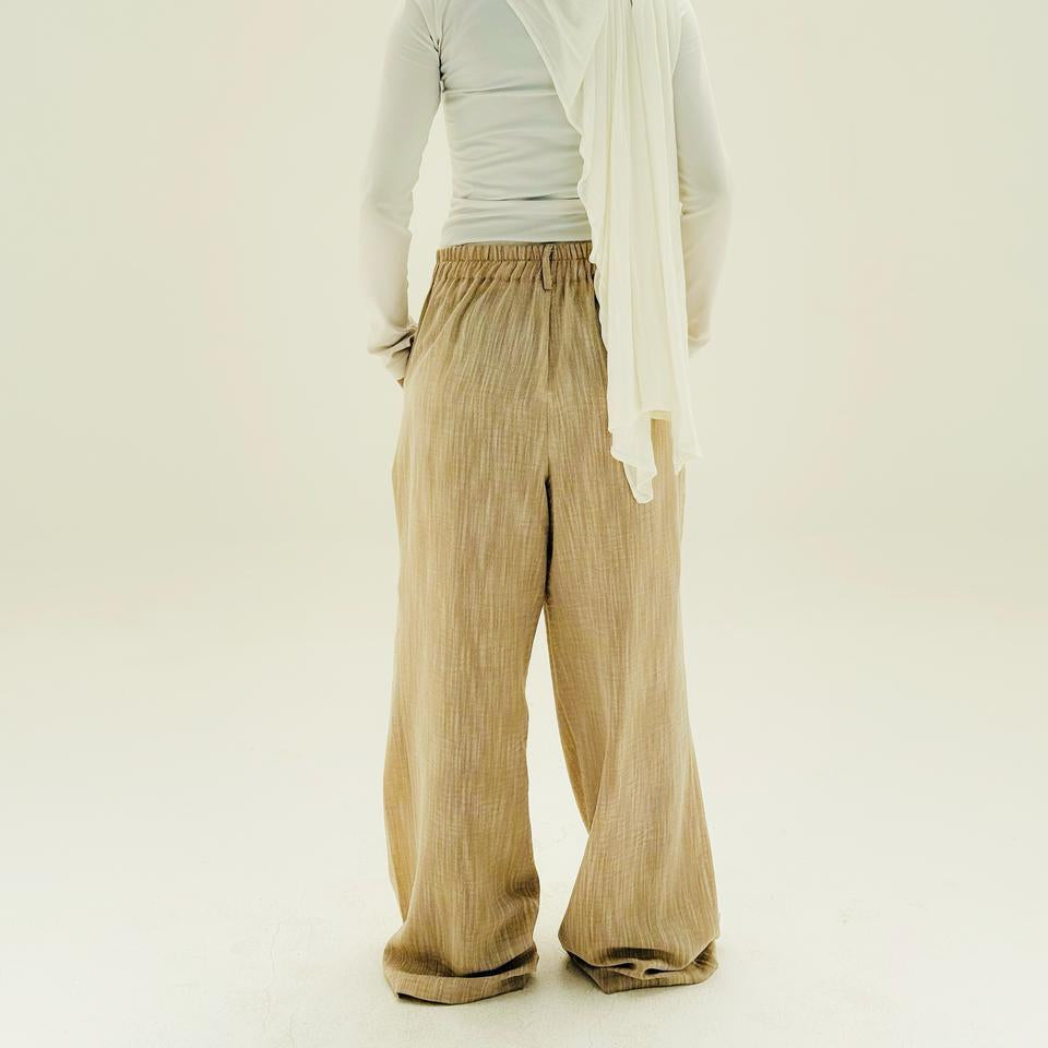 Comfort Pants Light Cafe - AB Essential Women Wear