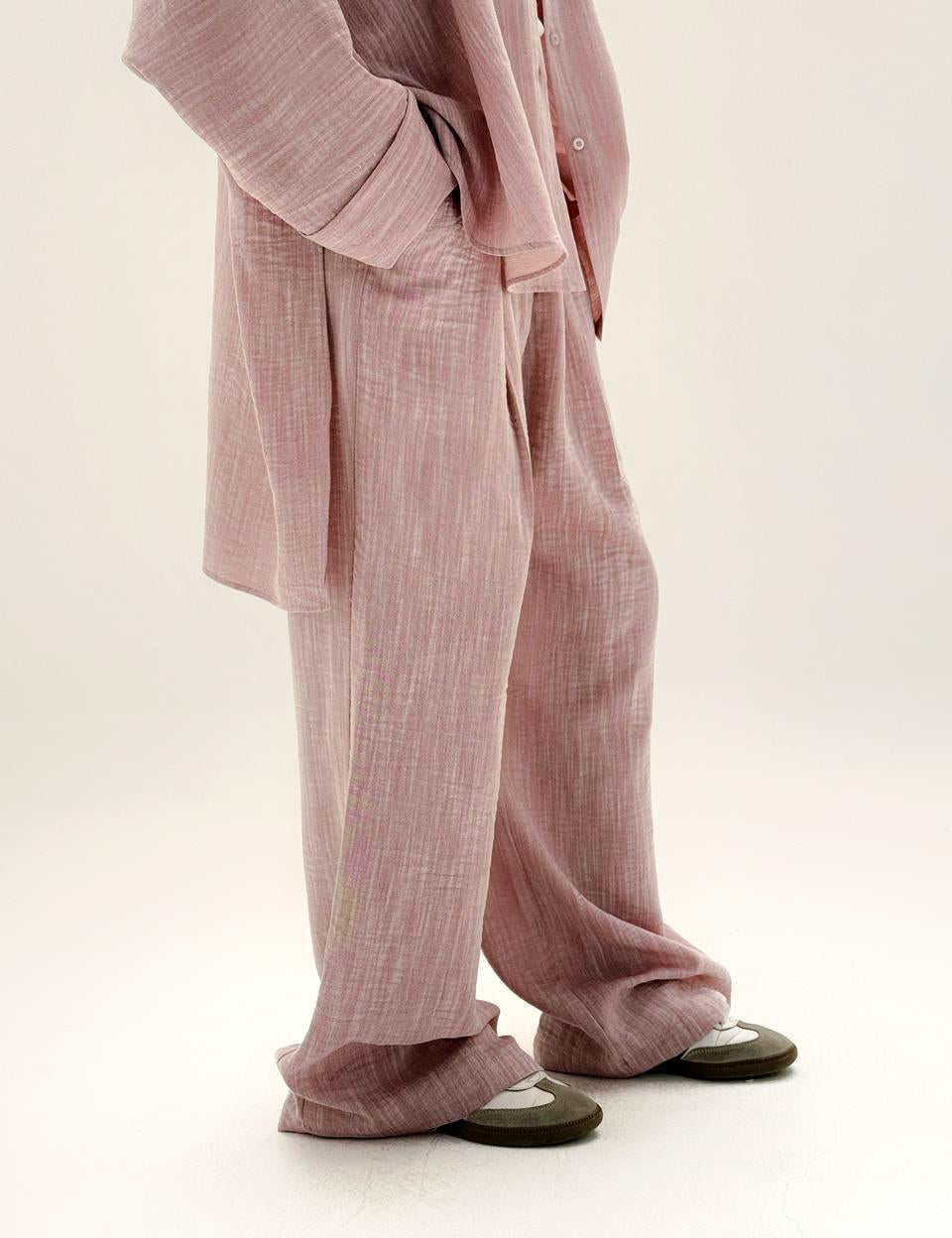Comfort Pants Powder Pink - AB Essential Women Wear