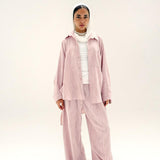 Comfort Pants Powder Pink - AB Essential Women Wear