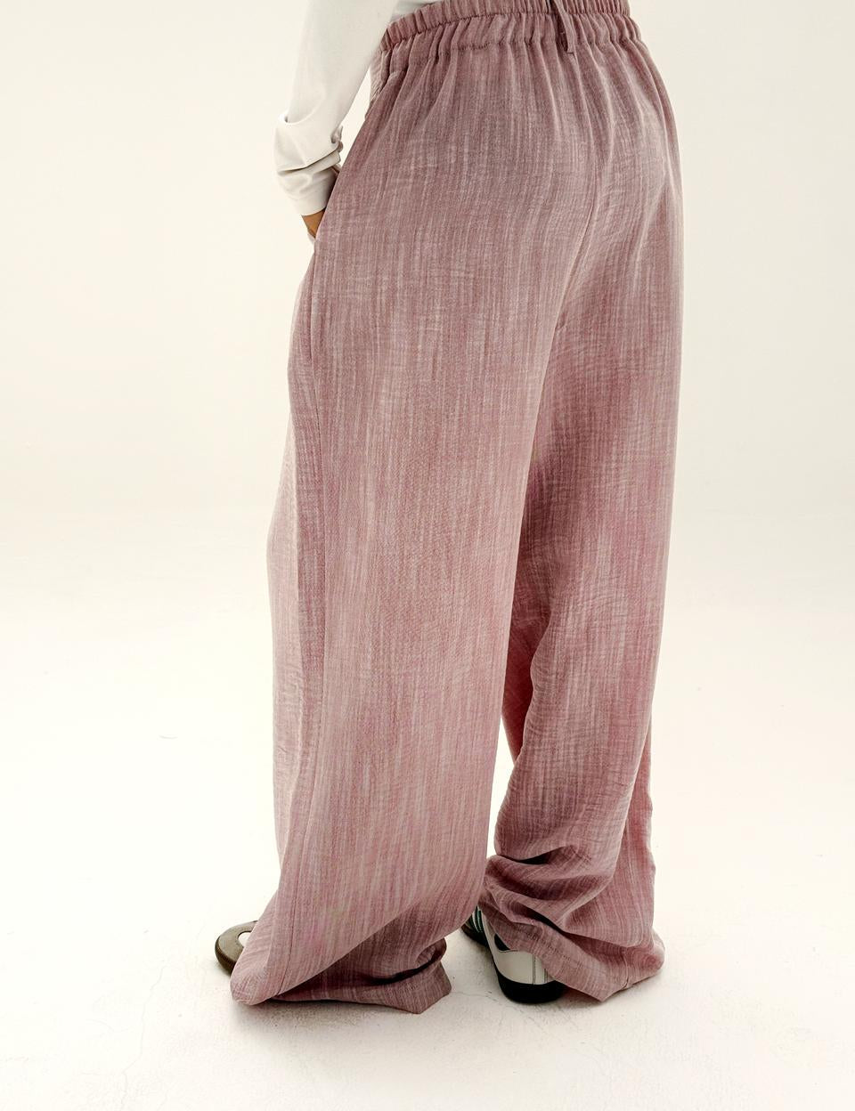 Comfort Pants Powder Pink - AB Essential Women Wear