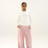 Comfort Pants Powder Pink - AB Essential Women Wear